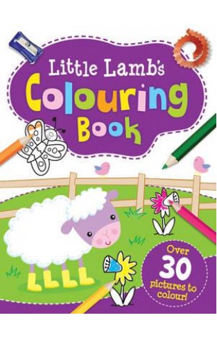 Little Lambs Colouring Book - (PB)